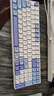 AOC GKM100无线蓝牙机械键盘鼠标套装三模 客制化热插拔轴 键盘电竞游戏专用电脑办公 蓝白紫青轴 实拍图