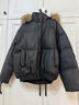 Colombass潮牌PU皮羽绒服男连帽冬季新款短款男士加厚情侣宽松毛领冬装外套 黑色-可脱卸帽 （绒子含量90%） 2XL (185) 【建议145-165斤】宽松版 晒单实拍图