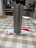 宅轻松钛杯覆钛保温杯茶水分离商务高档水杯男女士礼品杯子 太空灰500ml 实拍图