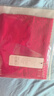 金三塔商场同款金三塔女式内裤100%桑蚕丝真丝高腰三角内裤NZF9A209 大红 1条 2XL 实拍图