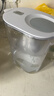 飞利浦（PHILIPS）净水壶 滤水壶 家用净水器 厨房自来水过滤器 滤水器 过滤器滤芯 便携净水杯 AWP2814蓝色/白色 白1壶13芯【专家版】 实拍图
