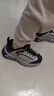 探路者（TOREAD）专款 儿童运动鞋男女中大童鞋秋冬款减震纽扣跑鞋 浅中灰黑色 32 实拍图