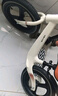 飞鸽儿童平衡车1-3-6岁男女小孩滑行无脚踏自行车宝宝两轮滑步车礼物 12寸镁合金一体充气轮【卡其色】 实拍图