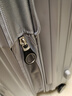 爱华仕行李箱男拉杆箱女大容量旅行箱24英寸万向轮可扩展箱6182 太空银 实拍图
