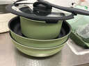 特福（Tefal）锅具套装不粘锅煎炒锅煎锅汤锅家用炒菜锅可拆卸厨具燃气磁炉通用 艺术家可拆卸（橄榄绿） 6件套 实拍图