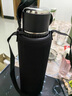 虎牌（TIGER）保温杯大容量男316不锈钢学生女2升大号焖泡茶水壶茶水分离水杯子 商务黑600ml 实拍图