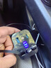 纽曼（Newmine）车载充电器带伸缩线超级快充一拖三多功能汽车充电器点烟器转换器华为苹果17/16 实拍图