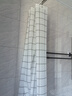美居客干湿分离浴帘加厚PEVA浴室隔断帘防水帘子淋浴挂帘1.5*2.0M(雅白) 实拍图