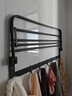百悍毛巾架免打孔卫生间置物架浴室挂件厕所浴巾架套装卫浴洗手间收纳 实拍图