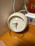 汉时（Hense）创意时尚小闹钟学生专用起床神器儿童床头闹表桌面时钟HA08米白 实拍图