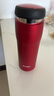 虎牌（TIGER）不锈钢原装进口保温保冷水杯MJA-B048-RMT深红色480ML 实拍图