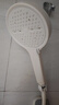 苏泊尔（SUPOR）增压淋浴花洒喷头家用多功能洗澡沐浴手持莲蓬头 畅淋 奶白花洒+1.5米防爆管（送支架） 实拍图