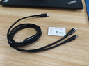京东京造数据线二合一苹果17/16充电线PD100W/30W快充线一拖二头适用苹果全系安卓手机iPad平板笔记本 实拍图