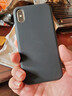 W&P适用苹果xs手机壳xs保护套防摔iphone液态硅胶简约男女款高级感潮牌wp 【经典黑】 实拍图