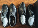 百丽通勤商务皮鞋男秋季真皮德比鞋通勤正装鞋3UX01CM5预售 黑色-3UX01 41 (255mm) 实拍图