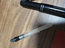 英雄（HERO）856钢笔铱金笔美工笔书法练字成人书写商务办公签字笔墨水笔 黑色弯尖美工笔（约0.8mm） 实拍图