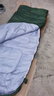 威迪瑞（Wind Tour） 睡袋户外成人四季通用款大人男加厚防寒车用露营午休办公室被子 纯色绿-2.4kg【过夜款】送收纳包 实拍图