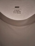 京东京造【10A抗菌】t恤男短袖t恤秋季女款白小T苏超打底衫 橡皮粉 XL 实拍图