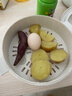 美的（Midea）电煮锅 小电锅 电蒸锅 长柄 宿舍小锅 多功能辅食锅 学生宿舍泡面XZE2017 1.6L配蒸笼【国家补贴】 实拍图