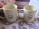 马克杯高颜值ins风陶瓷杯卡通咖啡杯办公室家用早餐喝水杯子可爱 郁金香小狗马克杯 实拍图