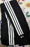 adidas情侣款休闲运动裤男女春季阿迪达斯官方轻运动 黑色/白色   M 实拍图
