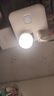 游戏声控智能语音小夜灯控制USB床头灯全自动声控卧室床头起夜神器 USB小夜灯一白一暖光*2个 实拍图