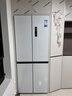 美的（Midea）457纯平全嵌冰箱十字对开四开门底部散热大容量一级双变频风冷无霜以旧换新家用电冰箱政府补贴 MR-457WUSPZE 流苏白 实拍图