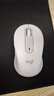 罗技（Logitech）优选系列M650无线蓝牙鼠标 办公蓝牙静音鼠标Mac苹果ipad鼠标人体工学双模鼠标大小手可选男女通用 M650中小手 白M（M750入门款） 实拍图