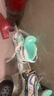 EVERVON轮滑鞋儿童EV088 男女八轮全闪旱冰鞋滑冰鞋附护具 M码 适34-37码 实拍图