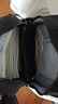 佐奴（ZUONU）初中生书包女生2025新款中学男生大容量高中生轻减负护脊简约背包 黑色【初中-高中】多人选择 实拍图