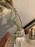 山泽 六类网络模块 CAT6千兆免打水晶头母座电脑网线面板模块 RJ45网络插座连接器直通头 MKC61 实拍图