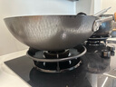 苏泊尔（SUPOR）炒锅有钛铁不粘无涂层炒菜锅精铁锤纹老式厨房铁锅燃气电磁炉通用 适合4-7人【免开锅】 36cm 实拍图