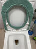 洁比世加大马桶坐垫马桶垫冬季四季通用坐垫套家用马桶套圈纯色3个装 实拍图