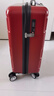 Diplomat外交官商务万向轮拉杆箱男女结婚旅行箱TSA密码行李箱TC-6902红色 实拍图