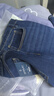 京东京造【四面高弹】牛仔裤男休闲裤子男直筒秋季莱卡衣服 深蓝36 实拍图
