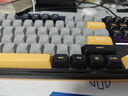 红龙（REDRAGON）KS108三模机械键盘 无线键盘 全键热插拔 gasket结构 五层填充 全尺寸游戏办公键盘 灰黑黄-龙吟轴 实拍图