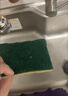 巨奇洗碗海绵百洁布10CM*7CM*10片装厨房洗碗布刷碗海绵擦去油污神器 实拍图