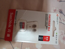 闪迪（SanDisk）64GB TF（MicroSD）内存卡 A1 U1 C10 至尊高速移动版存储卡 读速140MB/s 手机平板游戏机内存卡 实拍图