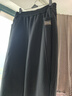 恒源祥集团彩羊高腰妈妈裤子冬季加绒厚款裤子外穿中老年女裤保暖裤长裤松紧腰裤 黑色加绒 5XL 【145-165斤】 实拍图