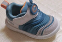 巴布豆学步鞋秋男宝毛毛虫防滑透气儿童机能鞋软底男女童鞋靛蓝24码 实拍图