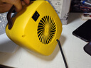 暖风机取暖器电暖器桌面迷你办公室电暖气家用卧室宿舍小太阳小瓦数省电小型 柠檬黄 实拍图
