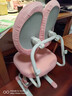 益威（EIEV）儿童学习椅可升降学生椅子儿童写字椅儿童小学生座椅电脑椅可调节 升降脚踏+9cm追背+手摇标准款-粉 实拍图