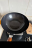 京严铁锅炒锅无涂层炒菜锅家用精铁不粘锅具燃气灶电磁炉专用已开锅 【燃气灶专用】适合3-5人  赠盖铲  直径 32cm 百年工艺｜传统铁锅｜健康不沾 实拍图