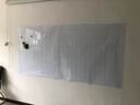 齐富120*240cm白板贴墙磁性家用可移除不伤墙自粘涂鸦墙面磁吸画板儿童小黑板贴墙画画教学可擦软白板 实拍图