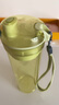 特百惠（Tupperware）晶彩400ML塑料杯男女士学生夏季运动水杯子户外便携大容量 香芹绿 实拍图