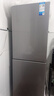 美的（Midea）182升双开门小型两门家用家电租房宿舍办公小户型节能低噪省电小冰箱BCD-182M国家补贴 182灰色 实拍图
