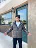 高梵黑金鹅绒服先锋5.0五格男士羽绒服休闲潮流面包服 鎏金5号 XL 实拍图