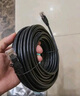 山泽六类屏蔽网线 15米千兆宽带连接线 CAT6类工程家用电脑网络线8芯双绞抗干扰成品跳线 黑色SF6150 实拍图