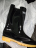 回力807中筒黑色雨靴男女士水鞋防滑防水户外塑胶套鞋胶鞋42 实拍图