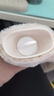为伴挂脖注水热水袋u型头肩颈椎热敷专用加厚防爆暖宝宝暖水袋 米色 实拍图